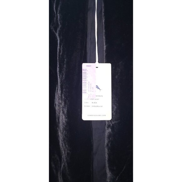 Tommy Bahama Velvet Sands Jacket Black luxurious velvet jacket - Picture 9 of 11